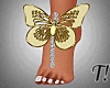 T! Butterfly Feet Gold