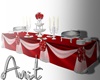 (♣) Wedding food red