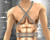 silvery body chains
