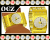 -OGz- Gold Diamond Watch