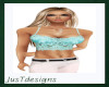JT Lace Cami Teal