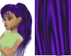 Black & Purple Long Hair