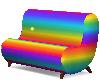 rainbow euro couch
