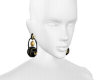 [ELK] ROUND BALL EARRING
