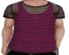 pink punk shirt
