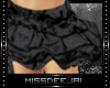 *MD*Frilly Skirt|Black