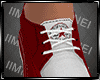 Red&White Loafers