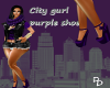 City gurl purple shoes