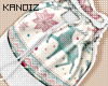 !!K Xmas Pouch White