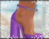 heels plataform violett