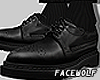 。黒formal shoes