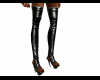 leather leg boots