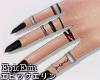[E]*Dark Style Rings*