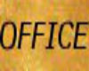 GOLD OFFICE SIGN