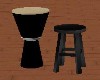 Animated Drum w/Stool