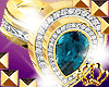 Gold Opal Wedding Ring