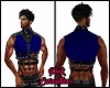 Straps & More Men's Blue
