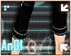 An! Black Punk Pant <3