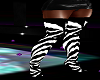 RLS Zebra Thigh Highs