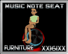 Music Note Seat