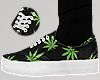 Weed Leaf Sneakers
