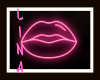 NEON GLOW SIGN ~ LIPS