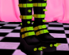 Spike Boots Green
