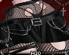 Mini Skirt Black Chain