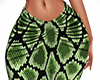 M! Skirt Snake Green