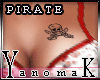 !Yk Pirate Tatoo Skull 7