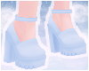 🦴 Maid Blue Shoes