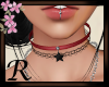 Double Choker Red