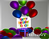 H. Birthday Balloon Gift