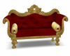 Red and Gold Couch