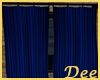 Animated Blue Curtains