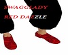 MENS RED DAZZLE SHOES
