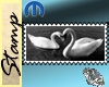 loving swan stamp