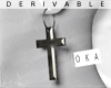 DRV: Cross Earrings - M