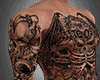 SkuLL Muscle Tattoos