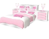 SG Pink Bed Setting