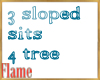 3 sloped sits 4 tree