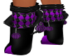 Jester Dolly Shoe Purple