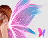 Pink fairy wings
