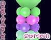 Neon Balloon Stand