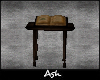Ash. Book Table