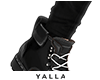 YALLA Punk Boots B/W
