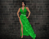 -1m- Green persian dress