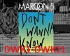 Don't Wanna Know-Maroon5