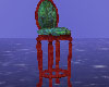 Elegant Chair -BlueGreen