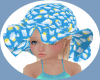 Baby Blue Beach Hat